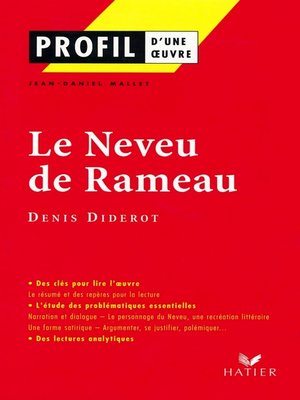 cover image of Profil--Diderot (Denis)